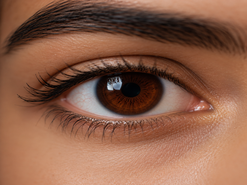 eye color depigmentation laser