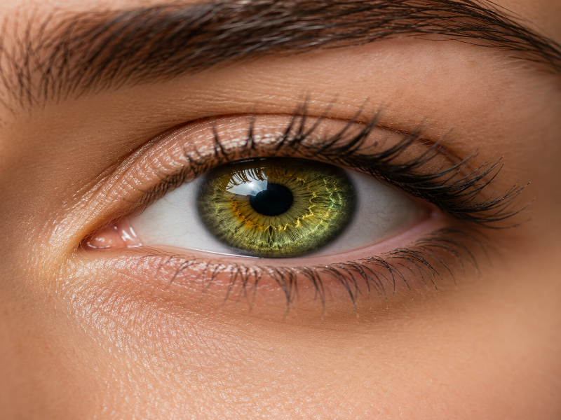 laser iris depigmentation for brown eyes